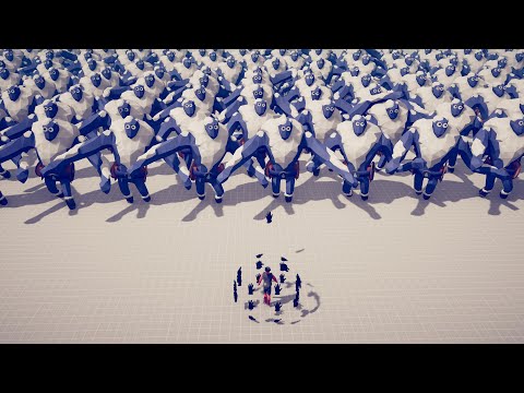 DARK PEASANT vs ARMIES - Totally Accurate Battle Simulator TABS