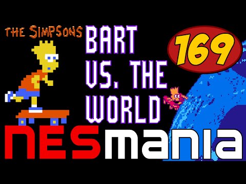 169/714 The Simpsons: Bart vs. the World - NESMania
