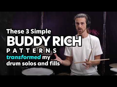 Buddy Rich Style Fast Triplet Flow // Step-by-Step Method // Improvisation Course with JP Bouvet
