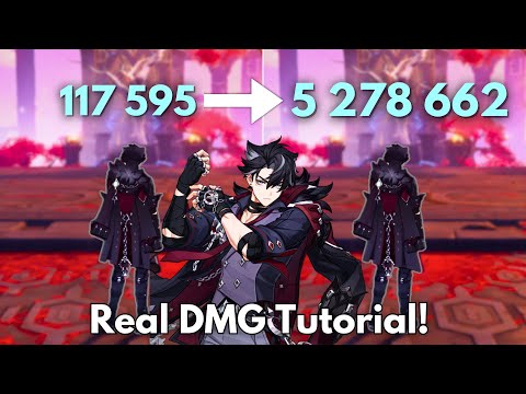 F2P:- C0 Wriothesley 5M Dmg Tutorial [ Genshin Impact ]