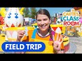 Let's Go To The Fair! | Caitie's Classroom Field Trip | Amusement Park Rides & Counting Fun for Kids