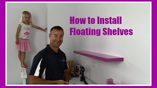 How To Hang Floating Shelves On A Plasterboard Wall
