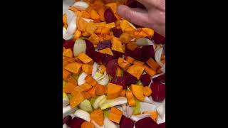 Honey Roasted Beets Carrots and Sweet Potato Recipe