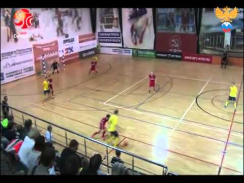 Gols: KPRF x Mytishi - Superliga Russa de Futsal 2013/14 -  7° Jornada (2 jogos)