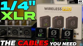 Video thumbnail for How to Use the RODE Wireless Pro with 1/4" and XLR Inputs by BenoniStudio