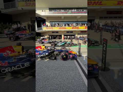Pulling up to P2 and P3 🐂💪#F1 #RedBullRacing #USGP