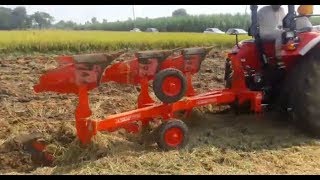 M.B. Plough 3 Bottom Hydraulic Reversible , Dhir Field Tanda - Contact No - 00919417400847