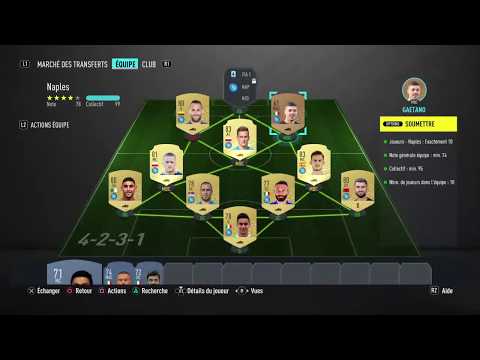 FIFA20 SBC / DCE LIGUE SERIE A TIM - NAPLES - SOLUTIONS PAS CHER