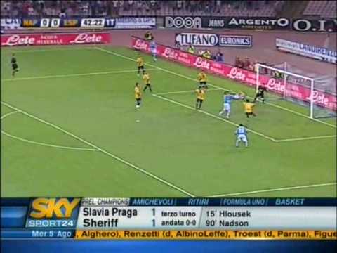 Napoli-RCD Espanyol 0-0  Amichevole  05/08/09