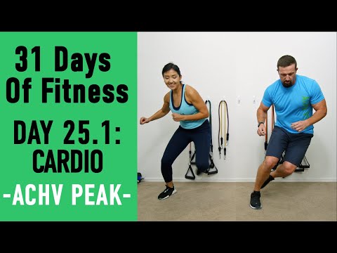 31DoF Day 25.1 - Cardio Workout  - Low Impact Options - Beginner Friendly