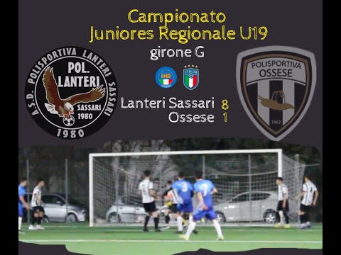 Campionato Juniores Regionale U19    Lanteri Sassari 8 - 1 Ossese