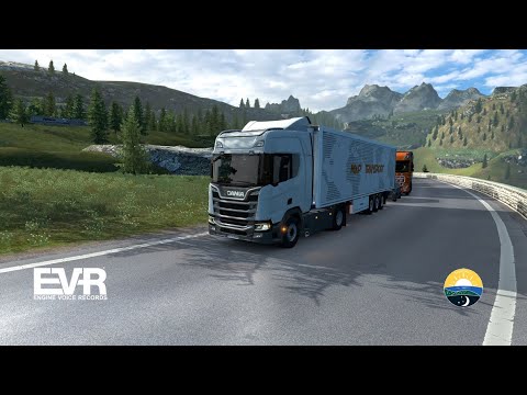 ETS 2 | Scania R450 | Promods 2.43 | EVR Sound mod