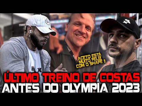 RAMOND DINO DID HIS LAST BACK WORKOUT BEFORE OLYMPIA 2023!!!
