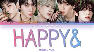 Download lagu AND2BLE (앤더블) - Happy & [Color coded lyrics] mp3