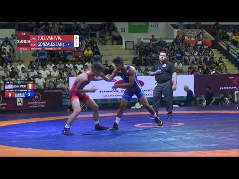 1/4 GR - 55 kg: W. SULLIVAN IV (USA) v. J. GONZALES SAN (PER)