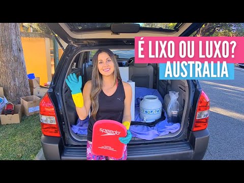 LIXO NA AUSTRALIA   PROCURANDO COISAS NO LIXO - EP 18