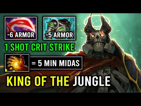 WTF 5Min Midas Jungle King 1 Shot Everything Desolator 11 Armor Reduct EZ 23Min GG Dota 2