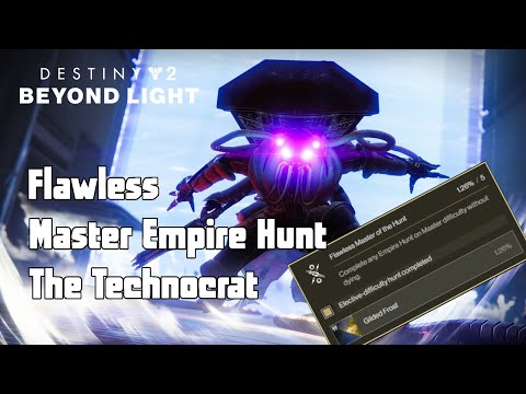 Flawless 1280 Master Empire Hunt - The Technocrat - Warlock Guide [Destiny 2 Beyond Light]