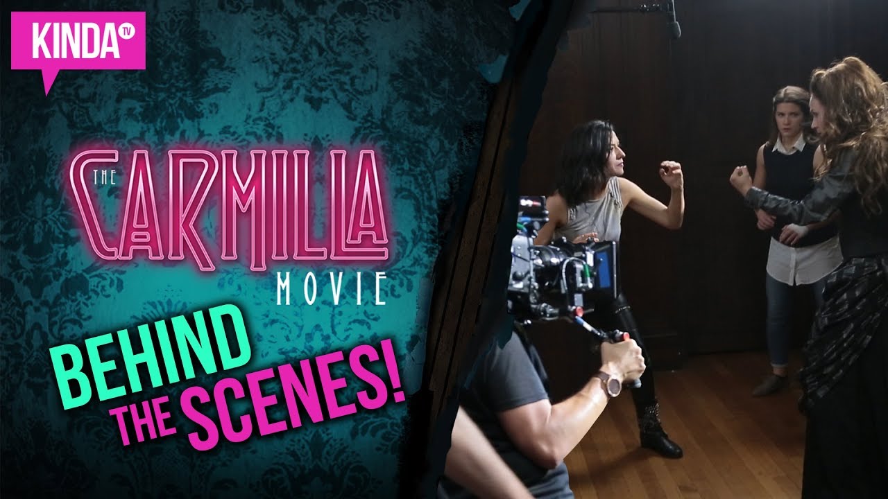 The Carmilla Movie - BEHIND THE SCENES!! | KindaTV