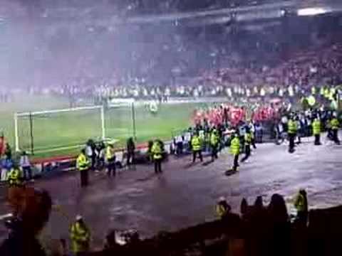 Espanyol v Sevilla UEFA CUP FINAL 2007 Glasgow Cel...