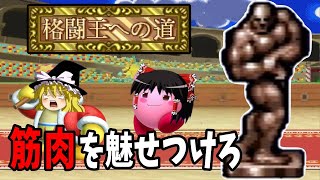 【ゆっくり実況】格闘王への道を筋肉魅せながらクリアする【レトロゲーム】