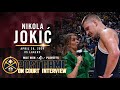 Nikola Jokić Full Post Game Five On Court Interview vs. Lakers 🎙