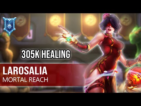305K Healing LAR0SALIA Seris Paladins Competitive (Diamond) MORTAL REACH