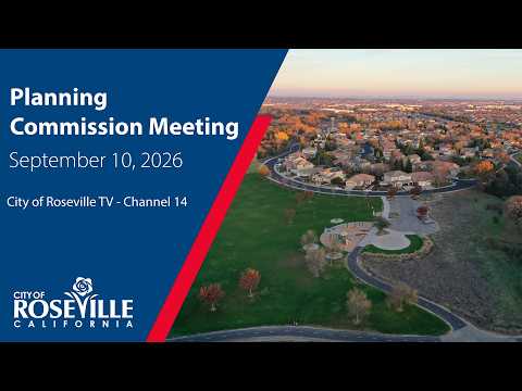 Planning Commission Meeting of September 10, 2026