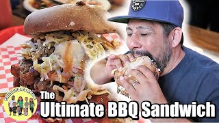 SECRET MENU ITEM | THE ULTIMATE BBQ SANDWICH | BIG B's TEXAS BBQ | EAT WITH ME