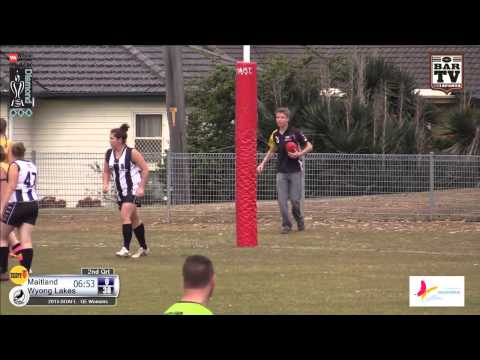 2015 BDAFL GE Women's  Full Match Replay - Maitland Saints v Wyong Lakes