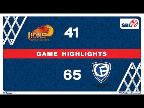 Lions de Genève vs. Fribourg Olympic - Game Highlights