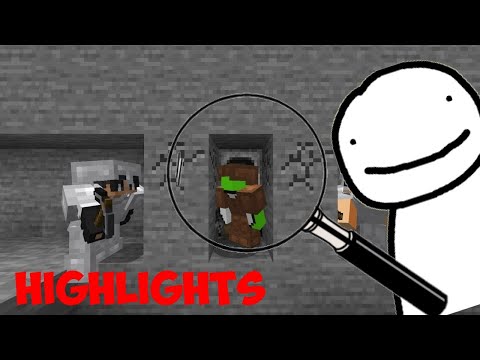 Dream Team Highlights - Minecraft Manhunt Analysis (3 Hunters FINALE) LIVE