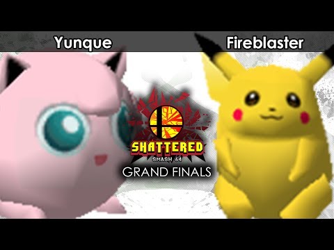 Smash 64: Yunque (Jigglypuff/Falcon) V Fireblaster (Pikachu/Mario) -  Shattered 66 Tournament SSB64