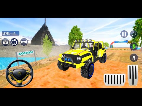Offroad Jeep Spin Trials Driving Simulator -4x4 Luxury SUV Driver 2024 -Android Gameplay