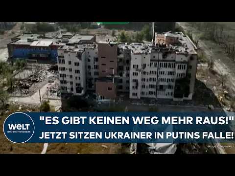 UKRAINE-KRIEG: Putin erobert Festung! "Gibt keinen Weg raus!" Jetzt sitzen sie in der Russen-Falle