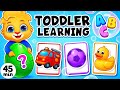Toddler Learning Emotions Learn Colors First Words ABCs Best Learning Video For Toddlers