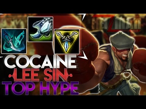 COCAINE Lee Sin Top is HYPE (LEE SIN BUILD CHALLENGE)