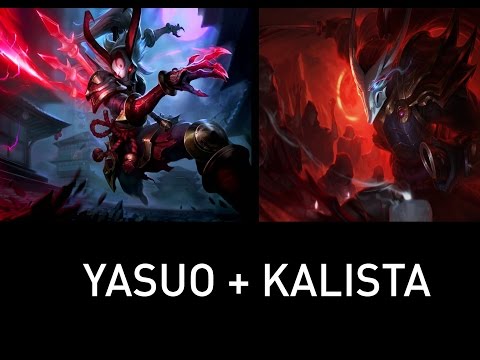 3v3 Yasuo and Kalista PLAYS!