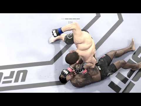 Khabib Nurmagomedov vs. Israel Adesanya Full Match (EA Sports UFC 4)