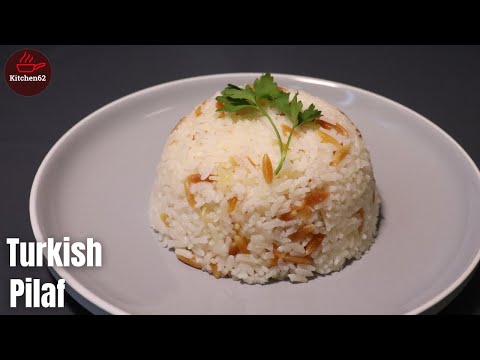 How to make Turkish Rice Pilaf | Easy Turkish Rice Recipe | Rice Pilaf with Orzo