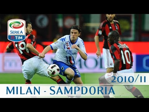Milan - Sampdoria - Serie A 2010/11 - ENG