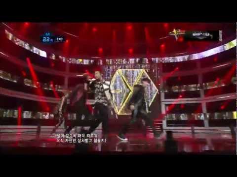 EXO 120524 엠카MAMA