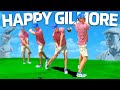 Can Pro Golfers Win A Match Swinging Like Happy Gilmore