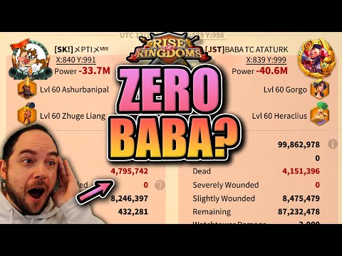 We rallied Baba [here's how it went...] Rise of Kingdoms