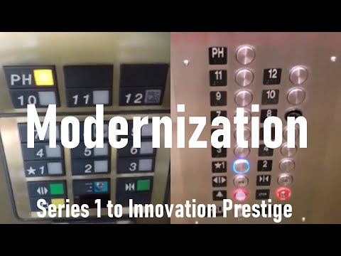 Modernization in Progress! Scenic Traction Elevators - Sarasota City Center - Sarasota, FL