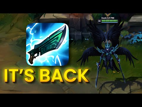 The Return of Kayle's MOST OP Item! *Hextech Gunblade*