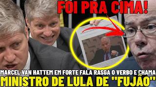 🚨MARCEL VAN HATTEM RASGA O VERBO E CHAMA MINISTRO DE LULA DE "FUJÃO" APÓS FALTA DE MAURO VIEIRA NA C