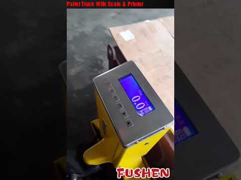FUSHEN Weighing Scale Hand Pallet Truck - CW