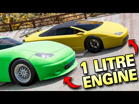Who Can Build The BEST 1.0L Sports Car...IN 15 MINUTES?! (Automation | BeamNG Multiplayer)