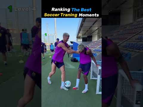 Ranking The Craziest Soccer Training Moments 🤯⚽️